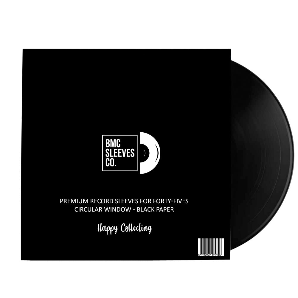 BMC 50 Vinyl Record Inner Sleeves for 7 Inch 45 RPM EP | Multi-Colors Sleeves for Premium Storage - Archival Quality