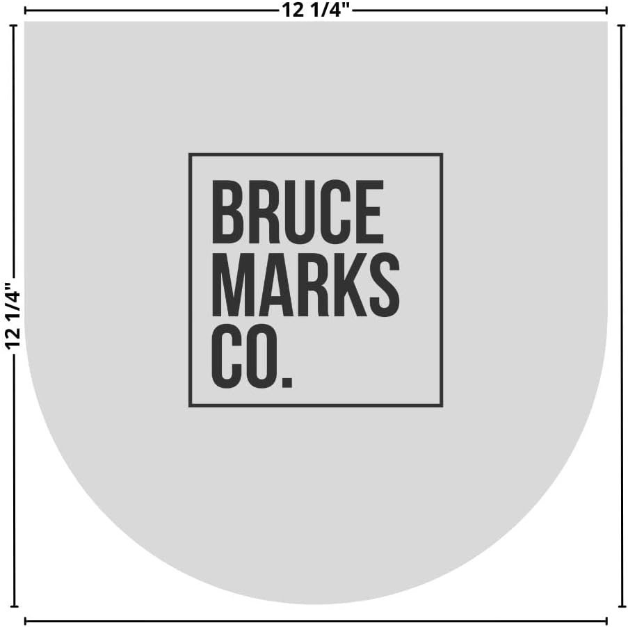 BMC 50 Vinyl Record Inner Sleeves for 12 Inch 33 RPM LP | Rounded & Transparent Sleeves Anti-Static - 2/3 MIL