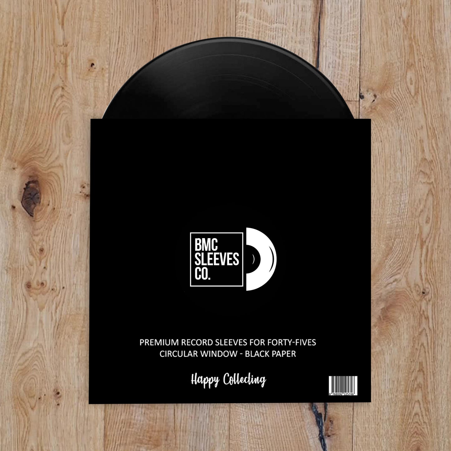 BMC 50 Vinyl Record Inner Sleeves for 7 Inch 45 RPM EP | Multi-Colors Sleeves for Premium Storage - Archival Quality