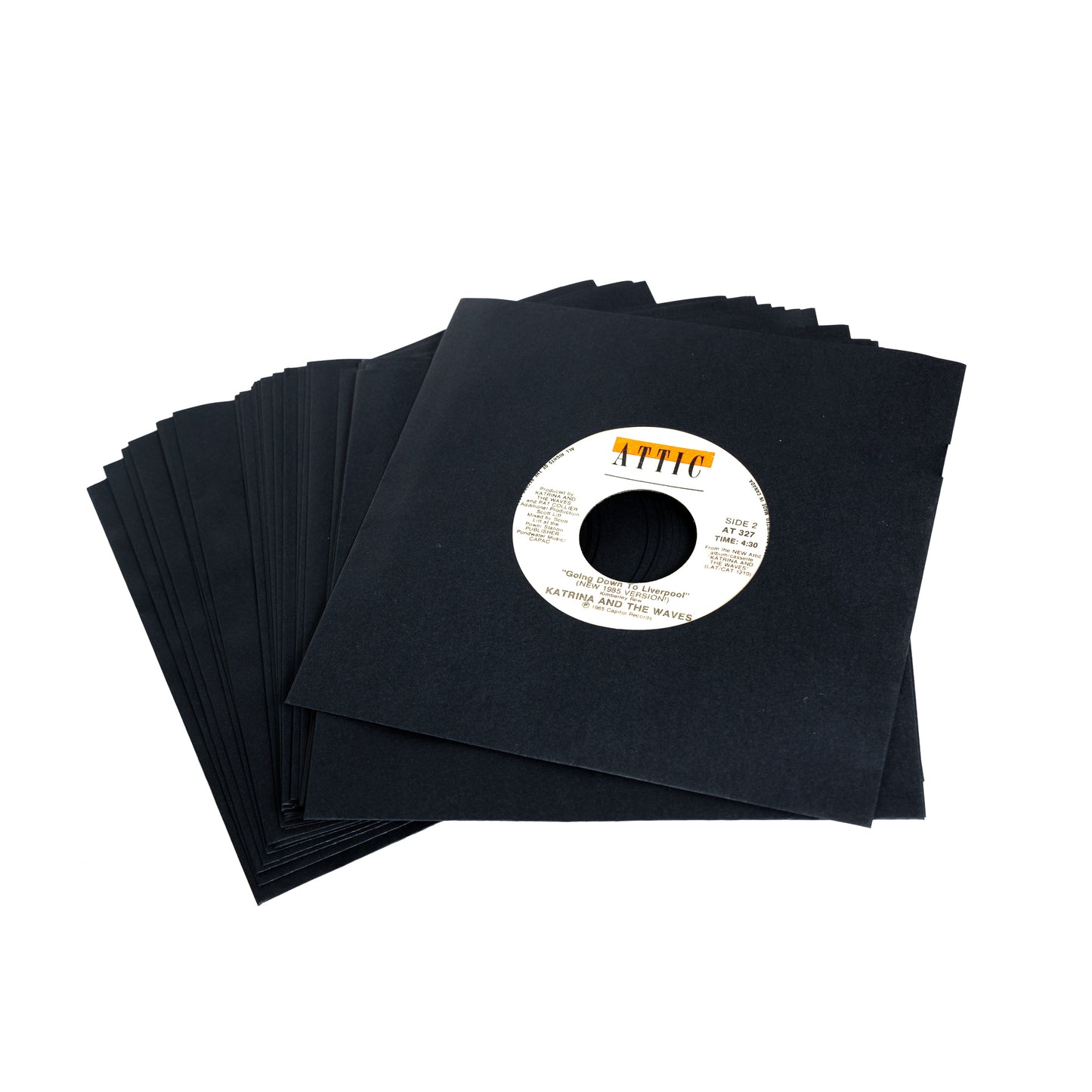 BMC 50 Vinyl Record Inner Sleeves for 7 Inch 45 RPM EP | Multi-Colors Sleeves for Premium Storage - Archival Quality
