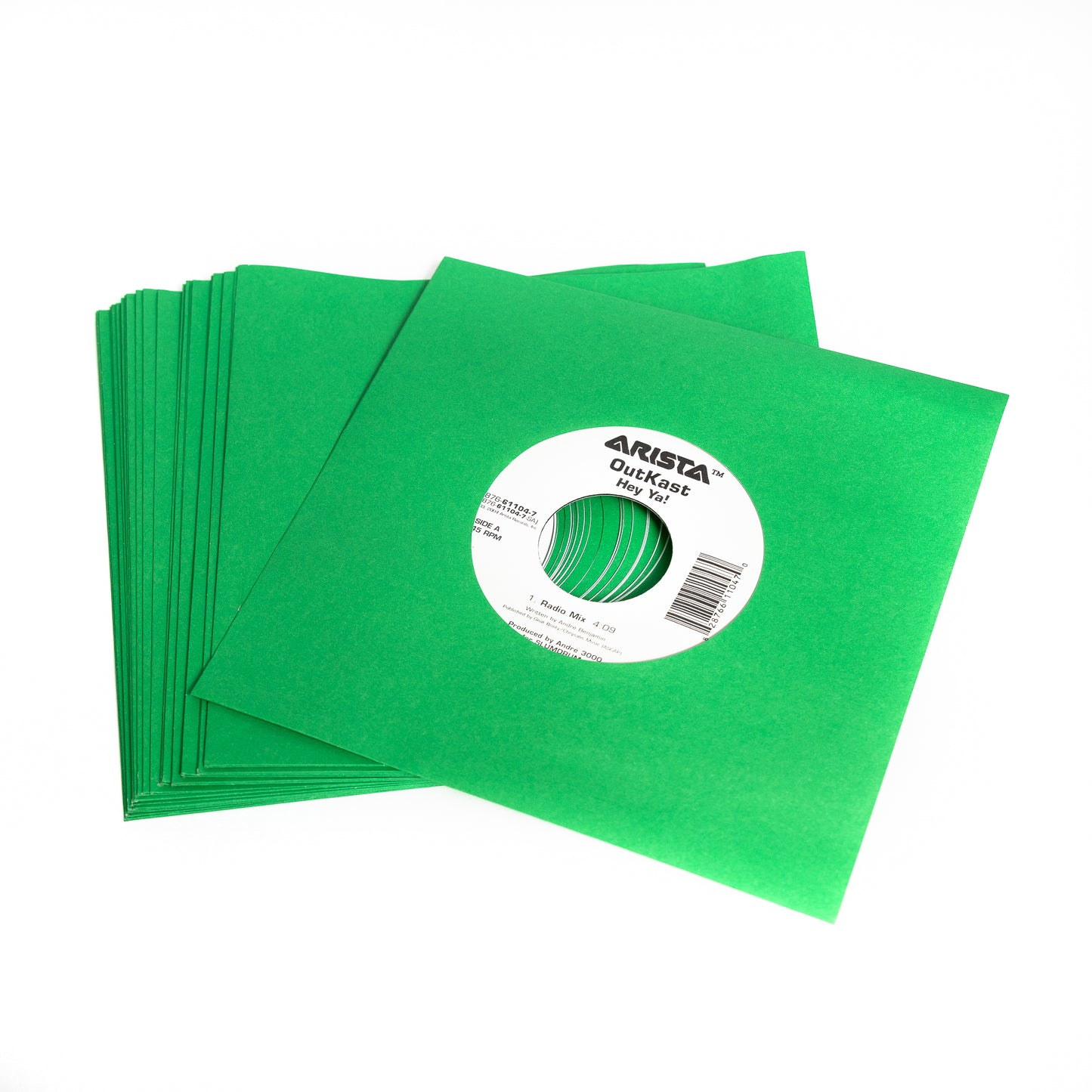 BMC 50 Vinyl Record Inner Sleeves for 7 Inch 45 RPM EP | Multi-Colors Sleeves for Premium Storage - Archival Quality