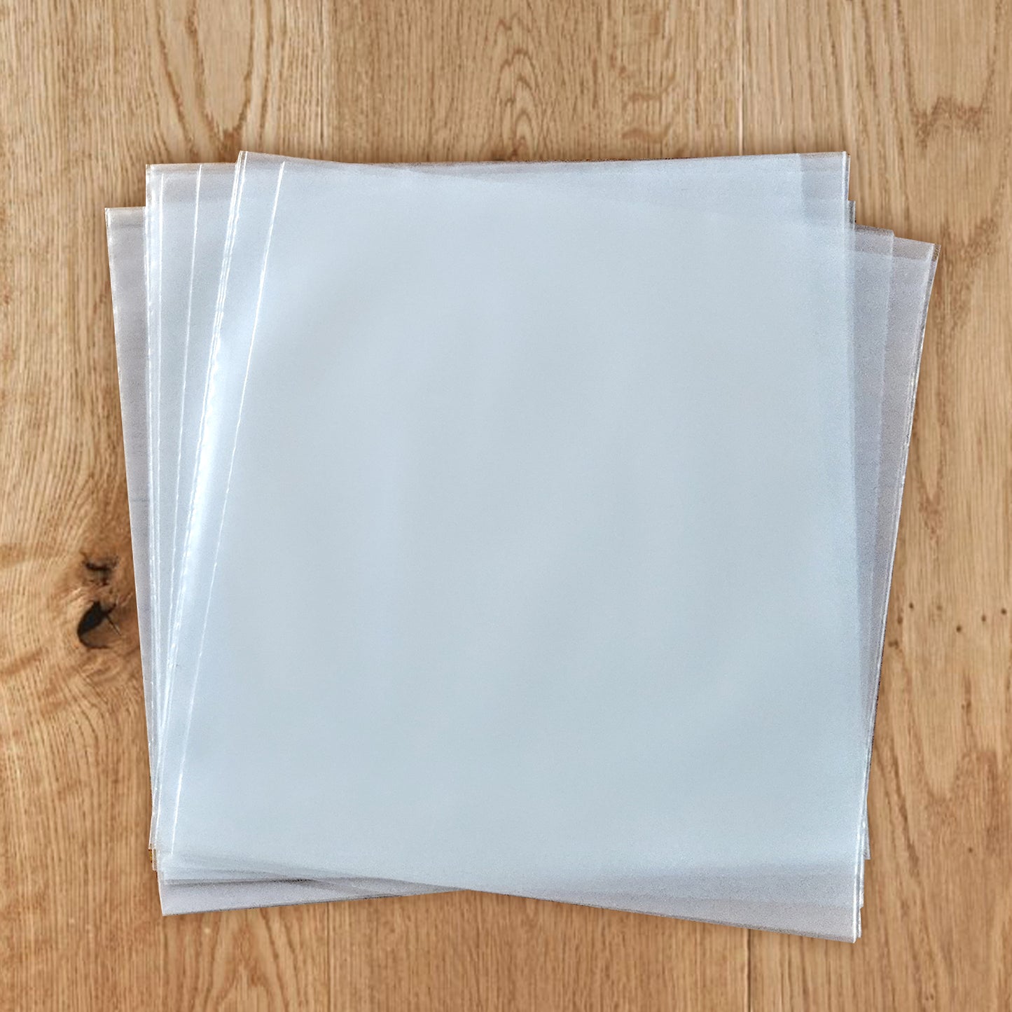 BMC 100/50 Vinyl Record Transparent Outer Sleeves for 7/12 Inch - 45/33 RPM - EP/LP
