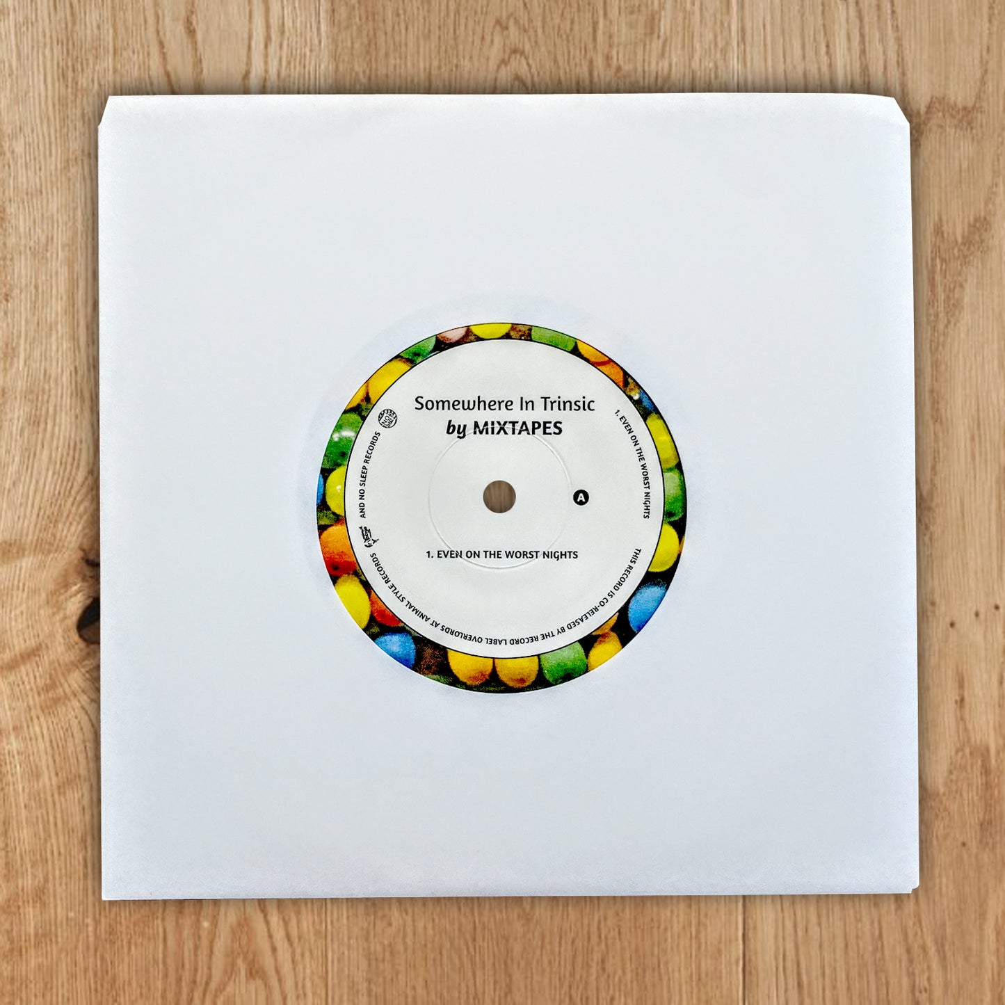 BMC 50 Vinyl Record Inner Sleeves for 7 Inch 45 RPM EP | Multi-Colors Sleeves for Premium Storage - Archival Quality